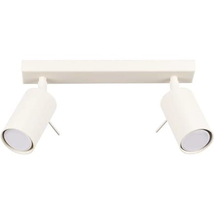 Sollux Lighting Plafondlamp Ring - GU10 - beige - staal - 17x30x6cm