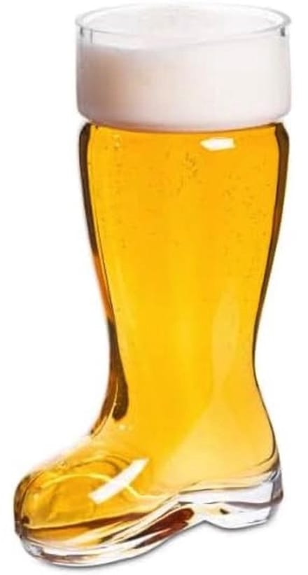 Allecto - Bierlaars - Novelty Bierglas - 800ml - Duitse Stijl - voor