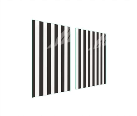 TMK ArtDeko - Snijplank - 65x52 cm - Beschermplaat - Glas