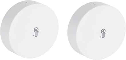 Temperatuur Vochtigheid Sensor - Slimme Monitor - Binnen Klimaat - Real-time Data - 43 x 43 x 14mm - Wit