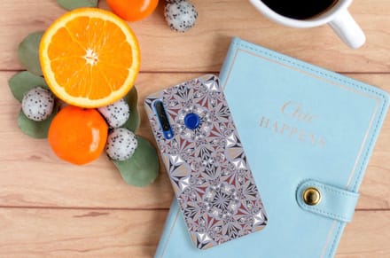 Honor 20 Lite TPU Siliconen Hoesje Flower Tiles