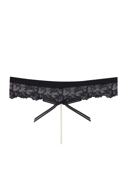 Bracli - Vienna Slip - Luxuriöse Perlenstring-Dessous Größe Plus