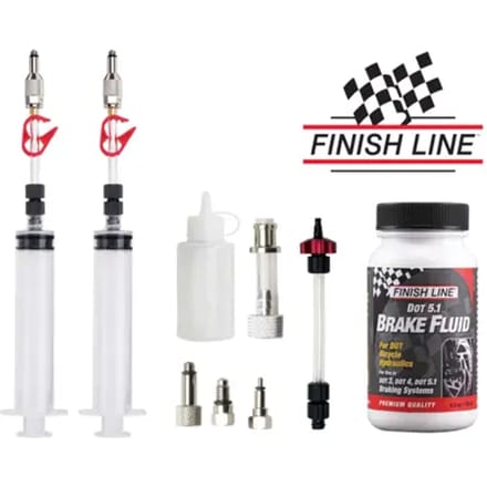Spoelkit Jagwire Workshop Pro DOT Bleed Kit-With Finish Line DOT oil 120ml