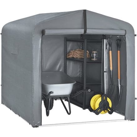 SoBuy KLS11-L-DG Tuinhuis - 159 x 219 x 165 cm - Grijs