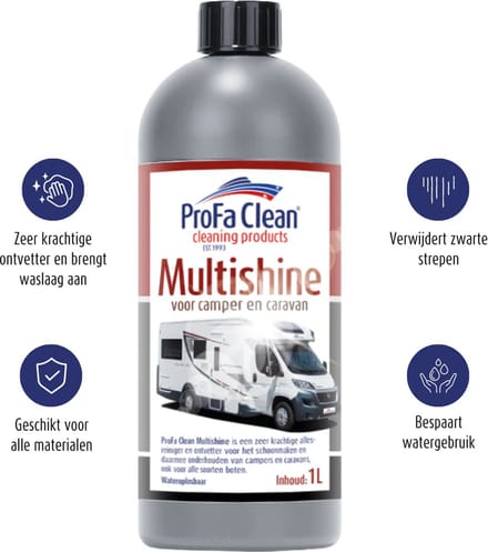 Profa Clean Multishine - Campers & caravans shampoo - 1L