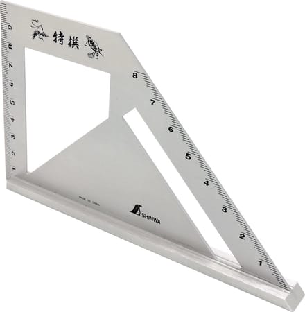 Shinwa winkel met verstek 45° en 90° (32740)