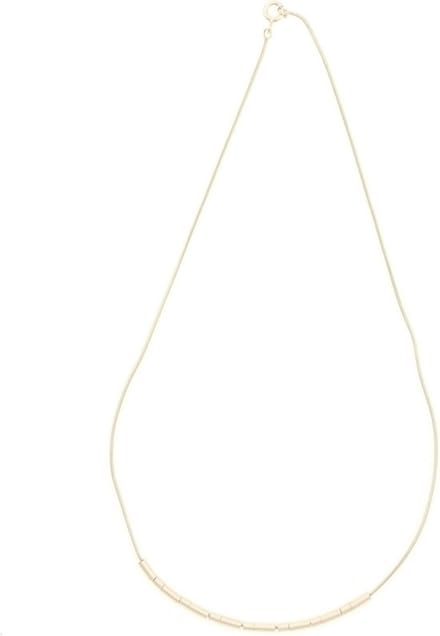 Behave Dames Ketting - Zilverkleur Minimalistisch Ontwerp - 40 cm