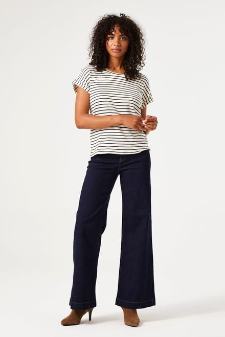 GARCIA Celia Wide Dames Wide Fit Jeans Blauw