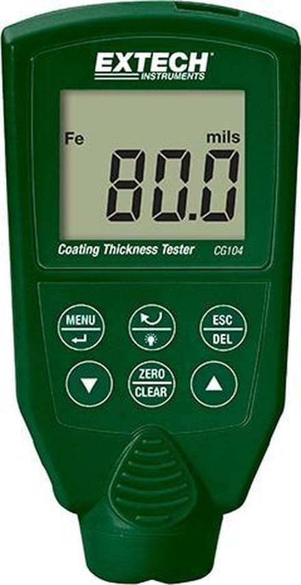 Extech CG104 Laagdiktemeter – 0 - 2000 µm