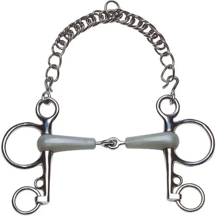 Feeling Flexi 130 Mm Split Pelham-bit Zilver 11.5 cm