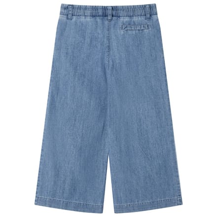 vidaXL Kinderbroek 92 denimblauw