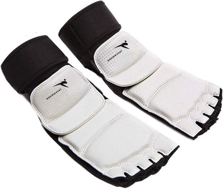Voeten Beschermers - Vechtsport Mitts - Sparring Training - Half Vinger Ontwerp - 28 x 17 cm - Zwart