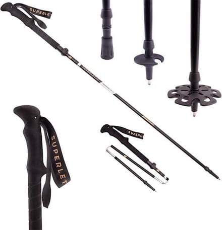Irun TX Essential trekkingstokken aluminium vouwbaar 100-130 cm