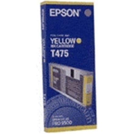 Epson T475 inktcartridge geel (origineel)