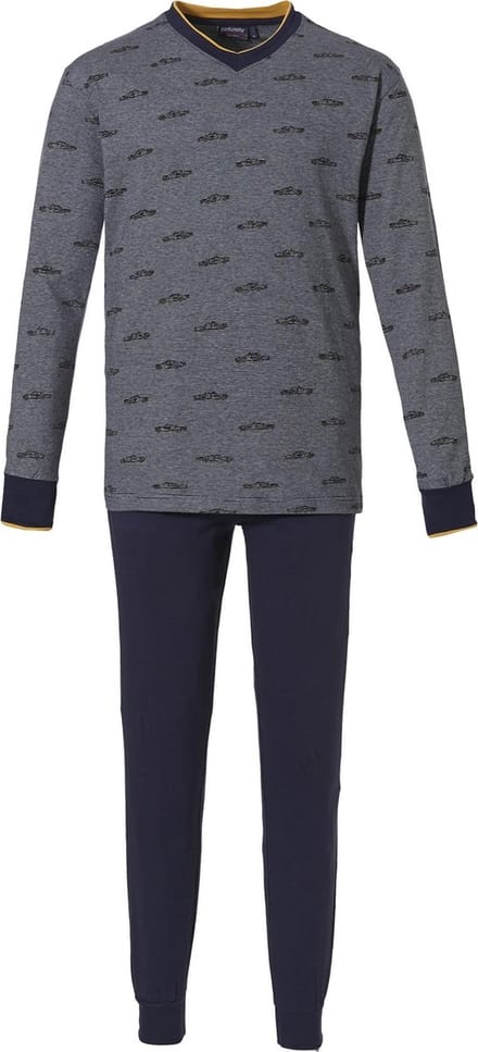 Pastunette Junior Yellow Cabs Jongens Pyjamaset - yellow - Maat 152