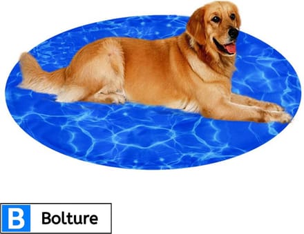 Bolture Koelmat Hond - Hondenmat - Koelmat - Koelmat Kat - Zelf Koelend - Waterdicht - 47cm - Blauw