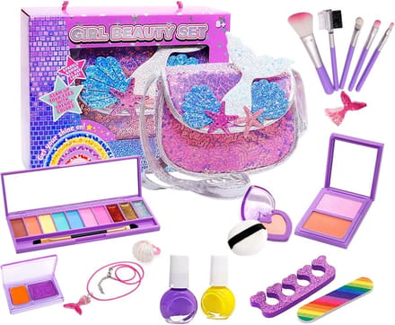 Make-up Speelgoed - Kinder Make-up Set - Doen alsof Spelletjes - Veilig en Compact