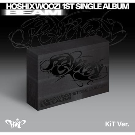 HOSHI X WOOZI (ZEVENTIEN) - BEAM Kit ver. / 1e enkel album 1EA black