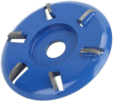 Allecto - Houten Snijdisk - Hoekslijper - 9 cm Cirkelzaagblad met 6