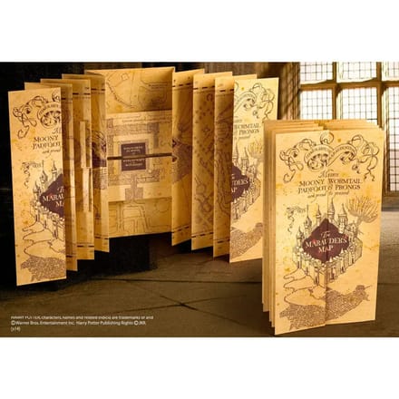 The Noble Collection Harry Potter - Replica 1/1 Marauder's Map Verzamelobject - Creme