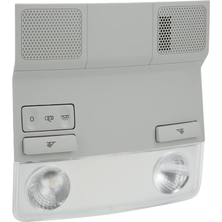 Lumière de lecture de dôme de toit de voiture Remplacement de lampe de plafonnier avant pour Octavia 2013-2017 gray