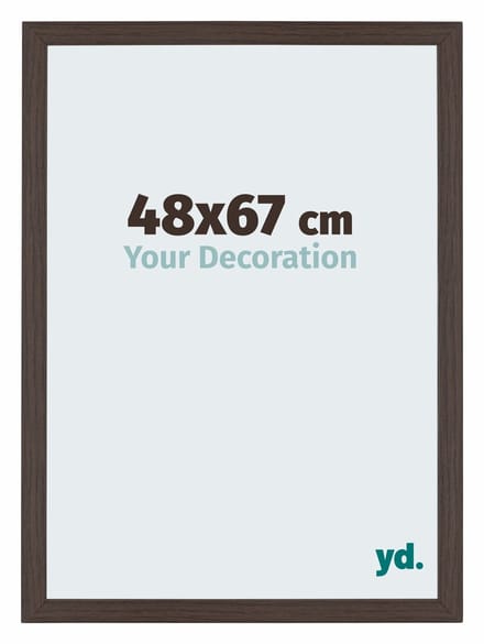 Your Decoration - Fotolijst 48x67 cm - MDF - Eiken Donker - Mura