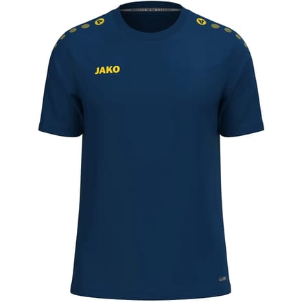 Jako One T-Shirt Heren - Navy / Citroen | Maat: 3XL