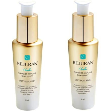 Rejuran Healer Turnover Ampoule Double Effet 30ml x2 | Ampoule Soin de la Texture beige