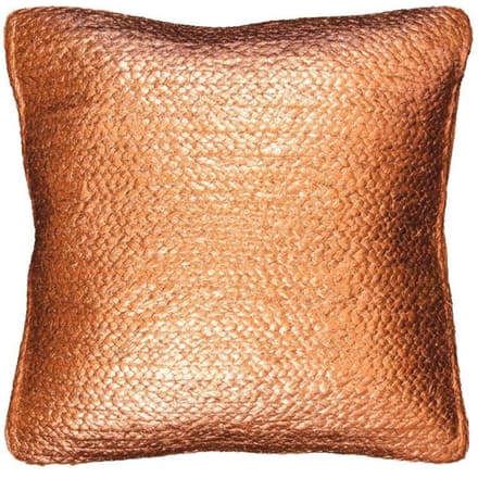Unique Living - Kussen Metallic - 45x45cm - Brons