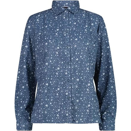 Dames lange mouwen button-down shirt CMP