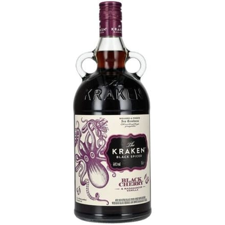 The Kraken Black Spiced Black Cherry & Madagascan Vanilla 40% Vol. 1l