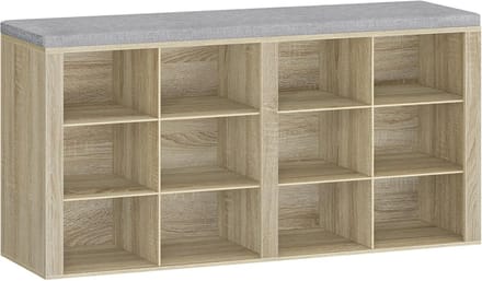 Comfortabele Zitbank met Opbergruimte Slaapkamer Woonkamer