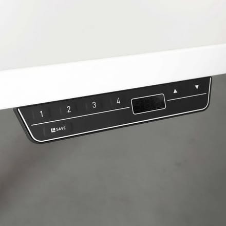 XDSM 2E G | Bureau - 200 x 100 Eiken Tafelhoogte I Elektrisch in hoogte verstelbaar