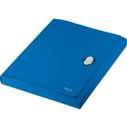 Ordner Leitz Recycle, tot DIN A4, rugbreedte 30 mm, voor max. 250 vel, PP, blauw