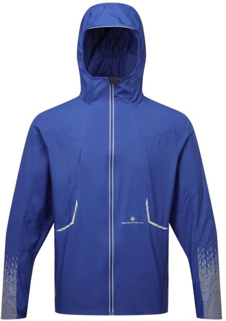 Ronhill | Men's Tech Reflect Jacket | HardloopJas Reflecterend | Ocean Blue/Reflect | M