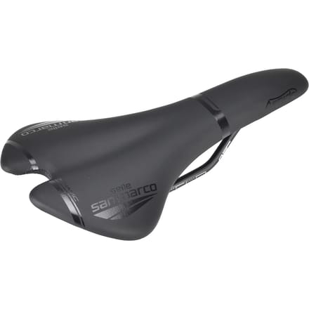 Selle San Marco Aspide Full-fit Dynamic Wide Zadel Zwart 142 mm Man