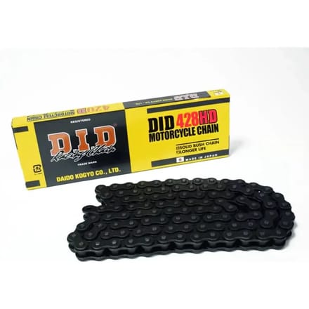 Motorfiets rolketting D.I.D 428Hd(B&B) X 142 Mail. Rj