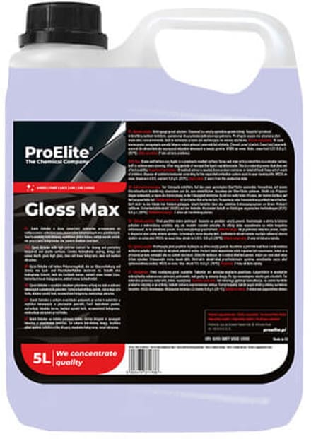 PRO ELITE GLOSS MAX QUICK DETAILER 5L