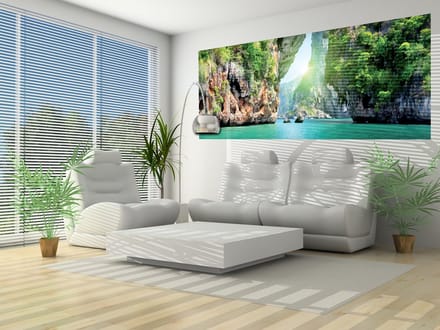 Lagoon Photo Wallcovering