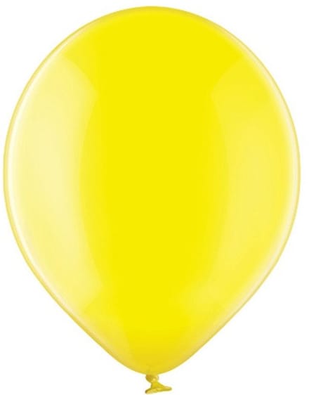 Standaard Ballonnen (30cm) - 036 Transparant Geel - 100 stuks