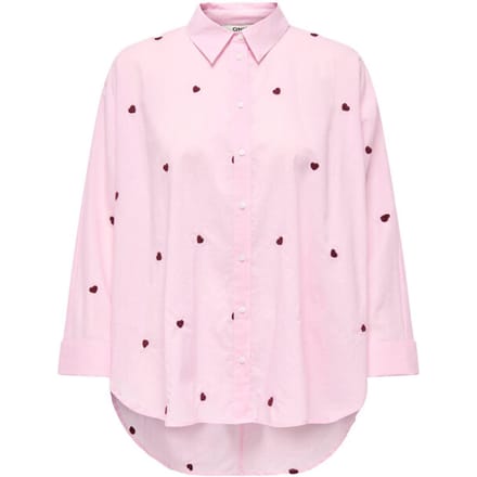 Relaxed fit overhemdblouse van puur katoen model 'NEW LINA GRACE'