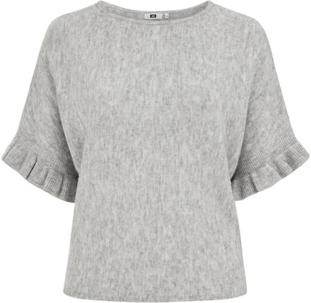 WE Fashion Dames gebreide trui - Curve