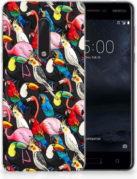 Nokia 5 TPU Hoesje Birds