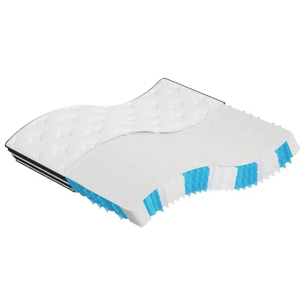 vidaXL - Pocketveringmatras - middelhard - 180x200 - cm