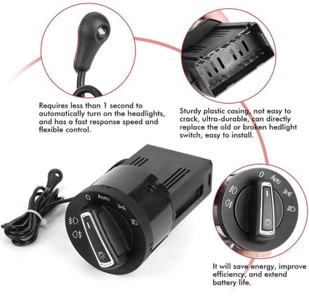 Automatische Koplamp Schakelaar met Lichtsensor Module voor Diverse Auto's