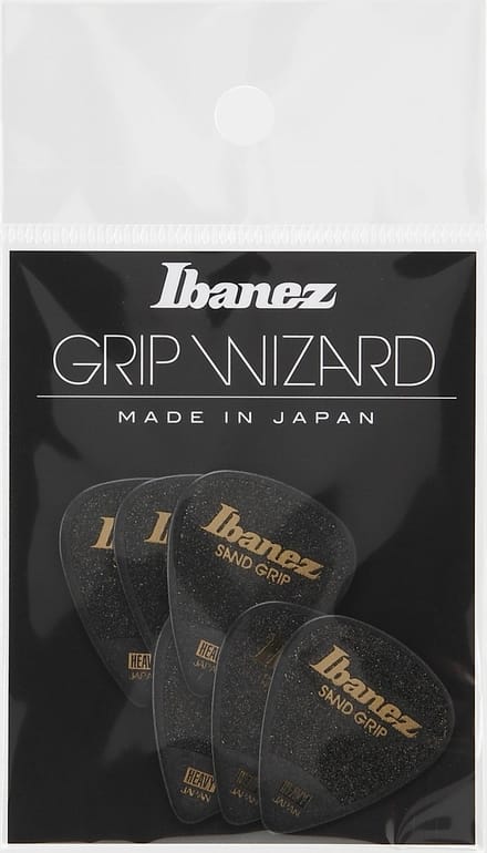 Ibanez - Sand Grip - Plectrum - Heavy - 1.00 mm - 6-pack