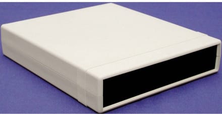 Hammond Electronics 1598FSGYPBK – Instrumentbehuizing – 250 x 160 x 40 mm – Polystyreen (EPS) – Grijs