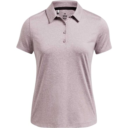 Under Armour Playoff-poloshirt met korte mouwen voor dames (Grijs)