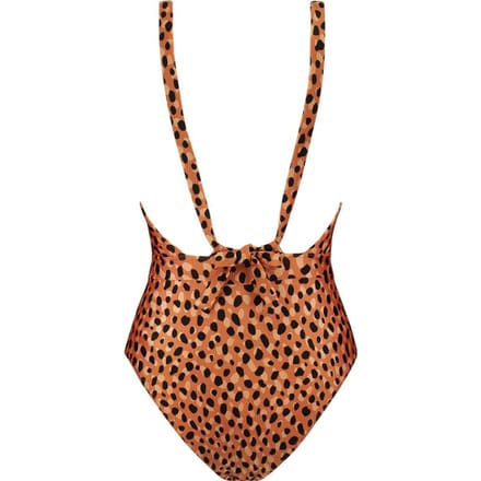 Beachlife - Maat 38 - Leopard Spots V-hals badpak - dames
