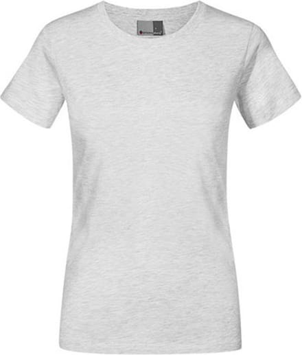 Promodoro Women´s Premium-T E3005 - Ash (Heather) - S